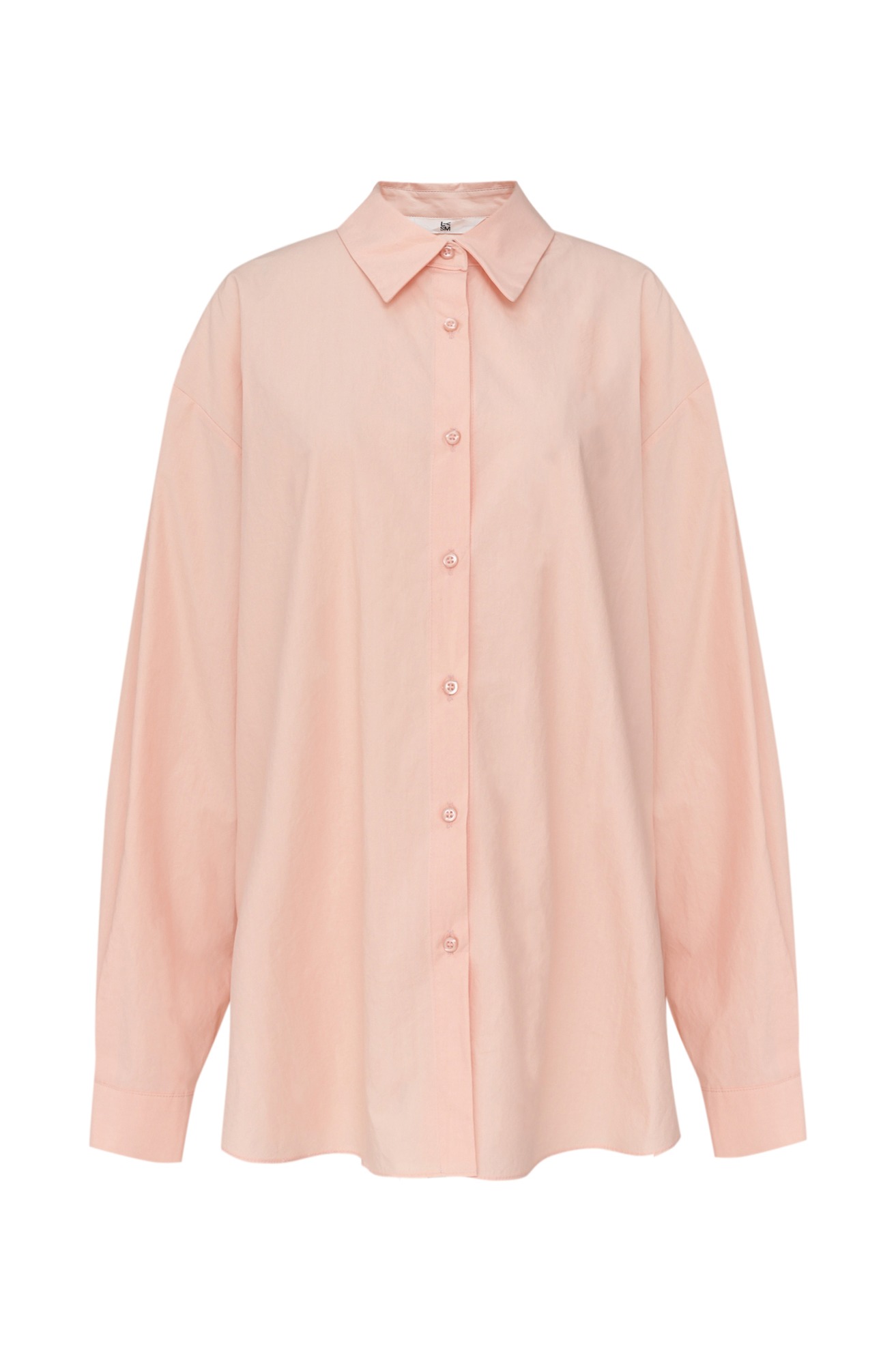 Back Button Oversized Shirt  4/7 순차발송