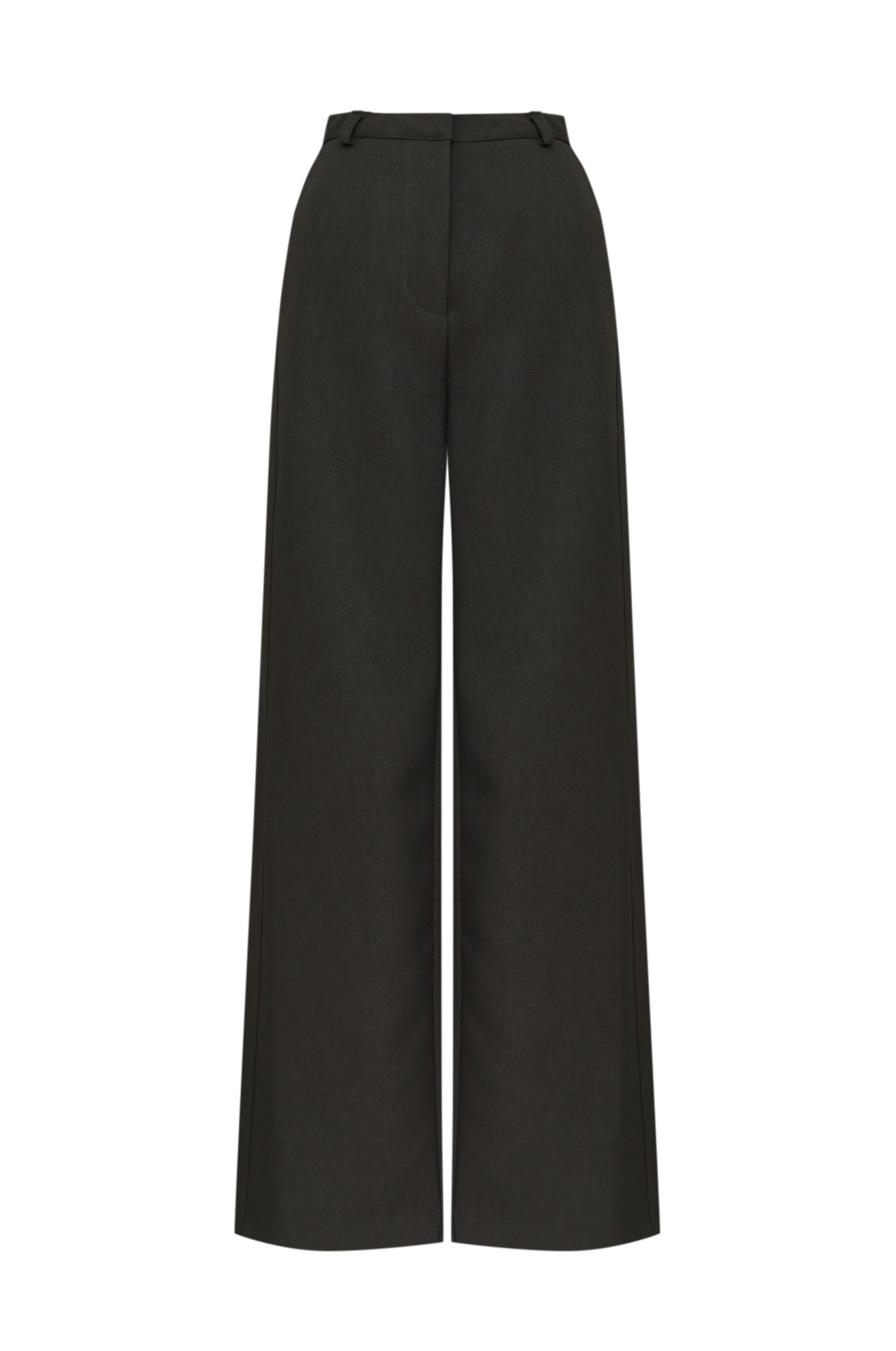 Single Pleat Wide Straight Trousers  10/5 순차발송